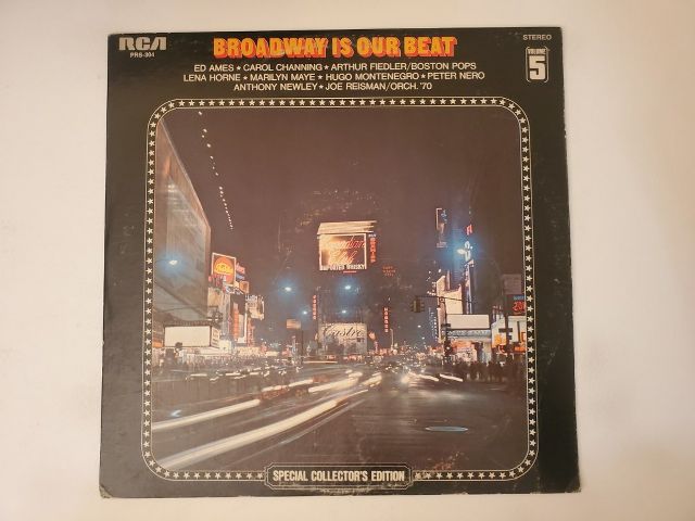 Various Artists Broadway is Our Beat vinyl record