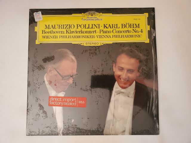 Maurizio Pollini, Karl B?hm Beethoven: Klavierkonzert - Piano Concerto No. 4 vinyl record