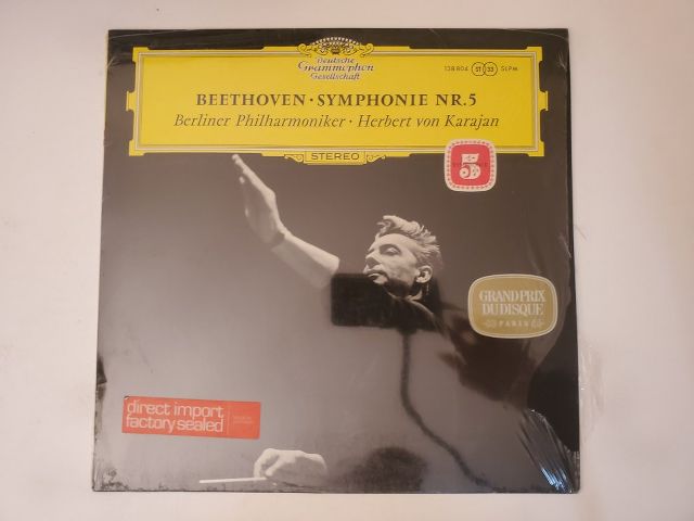 Berliner Philharmoniker - Herbert von Karajan Beethoven: Symphonie Nr. 5 vinyl record