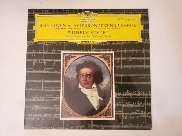 Wilhelm Kempff Beethoven: Klavierkonzert Nr. 5 Es-Dur vinyl record