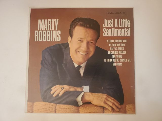 Marty Robbins Just A Little Sentimental vinyl record