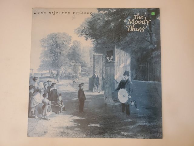 The Moody Blues Long Distance Voyager vinyl record