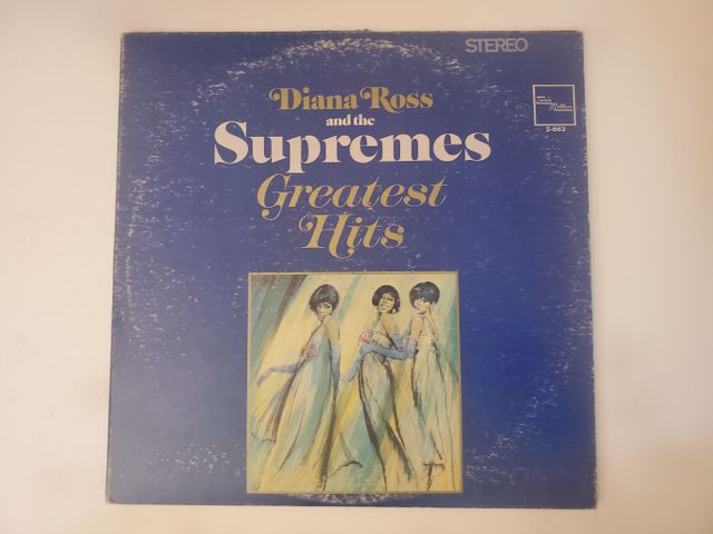 Diana Ross and the Supremes Greatest Hits vinyl record