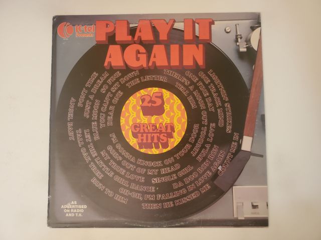 Various Artists Play It Again vinyl record