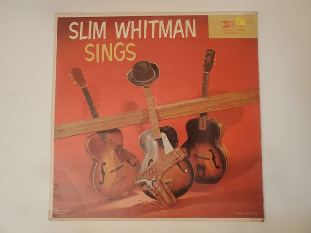Slim Whitman Slim Whitman Sings vinyl record