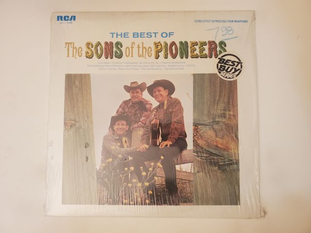The Sons of the Pioneers The Best of The Sons of the Pioneers vinyl record