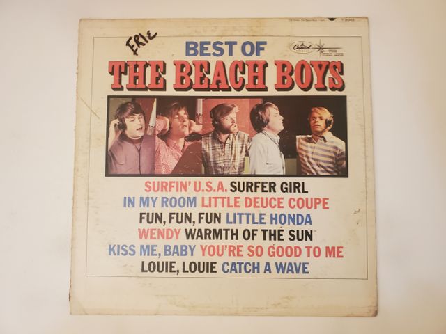 The Beach Boys Best of The Beach Boys vinyl record