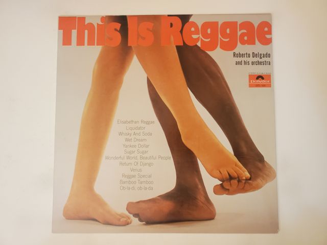 Roberto Delgado and His Orchestra This Is Reggae vinyl record