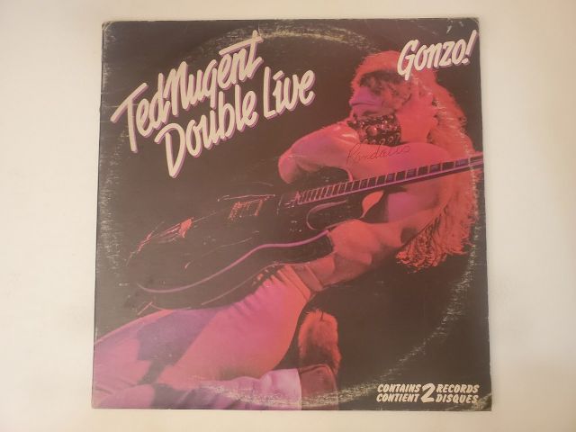 Ted Nugent Double Live Gonzo! vinyl record