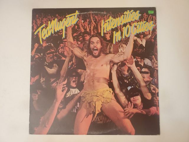 Ted Nugent Intensities in 10 Cities vinyl record