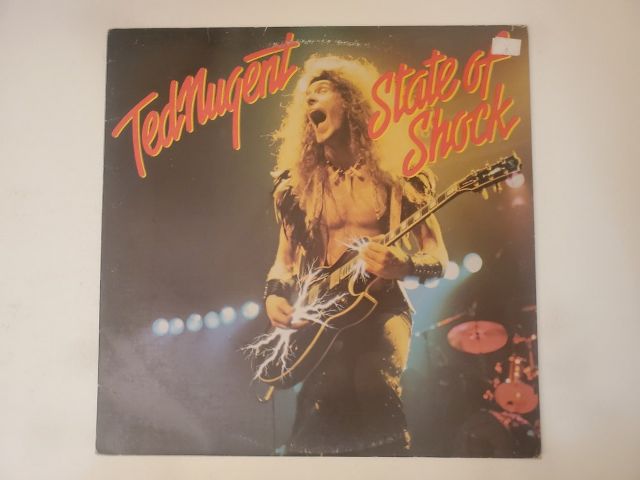 Ted Nugent State of Shock vinyl record