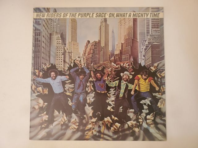 New Riders of the Purple Sage Oh, What a Mighty Time vinyl record