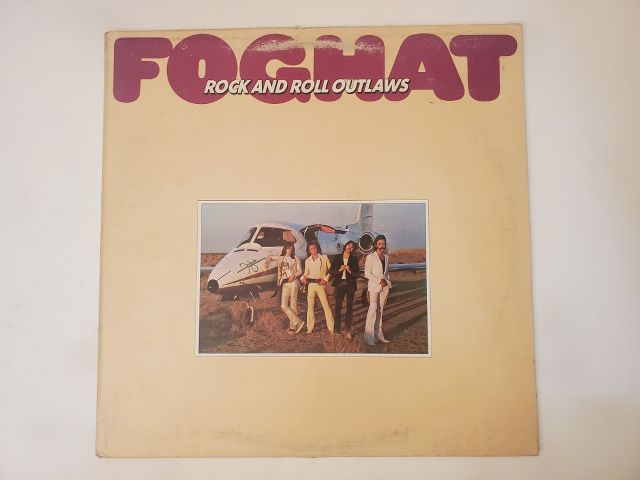 Foghat Rock and Roll Outlaws vinyl record