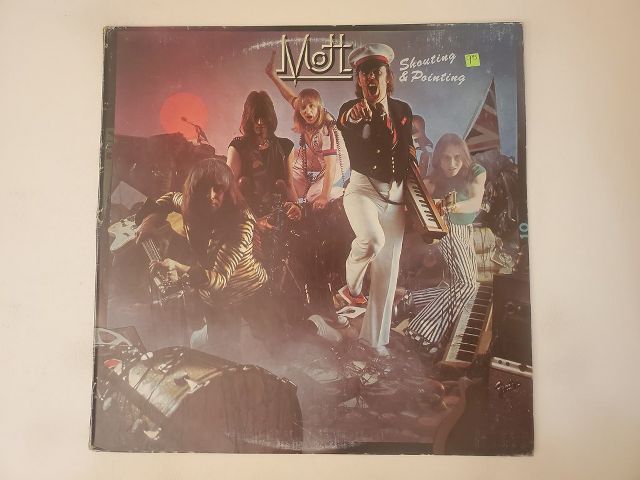 Mott Shouting and Pointing vinyl record