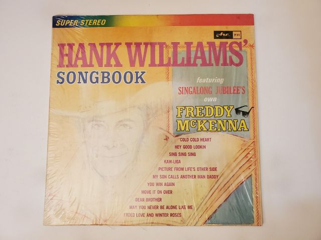 Freddy McKenna Hank Williams' Songbook vinyl record