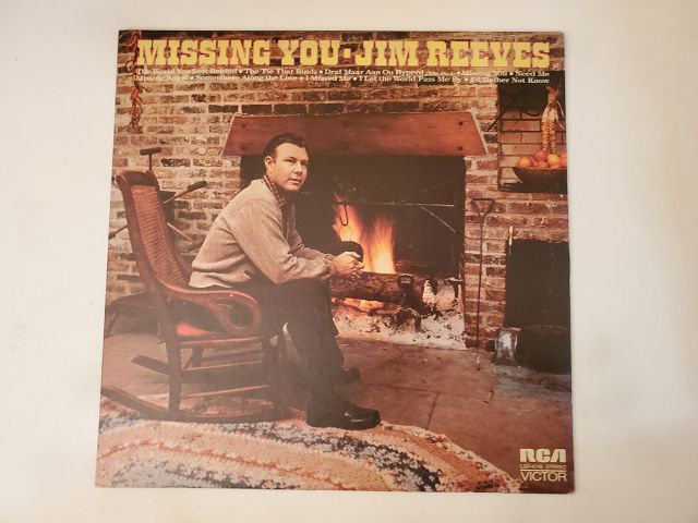 Jim Reeves Missing You vinyl record