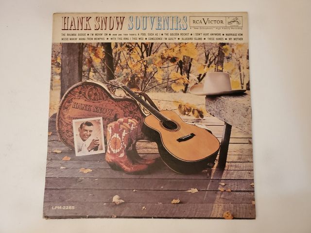 Hank Snow Souvenirs vinyl record