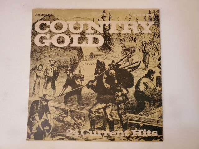 Various Artists Country Gold vinyl record