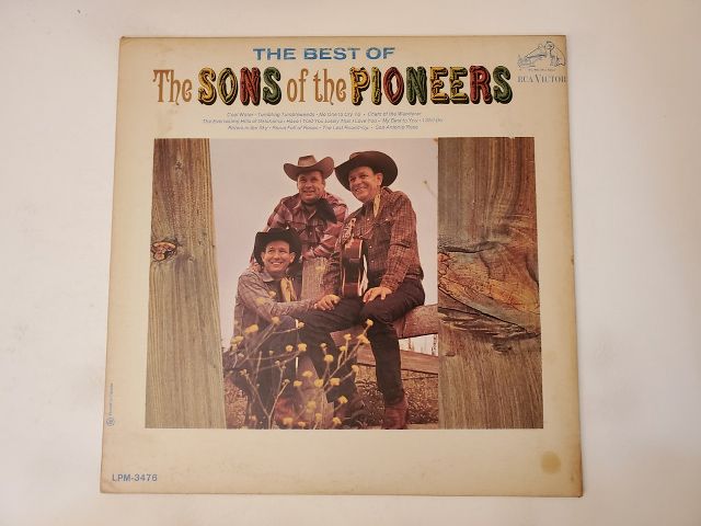 The Sons of the Pioneers The Best of The Sons of the Pioneers vinyl record