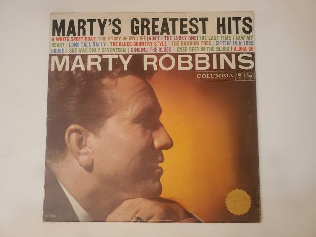 Marty Robbins Marty's Greatest Hits vinyl record