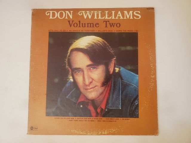 Don Williams Volume Two vinyl record