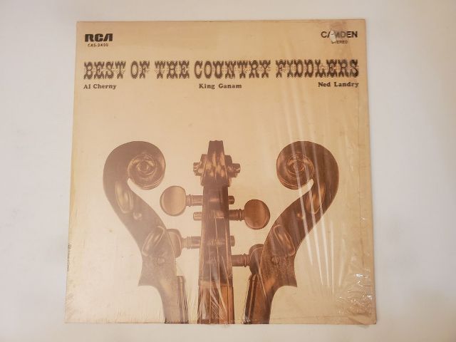 Al Cherny, King Ganam, Ned Landry Best of the Country Fiddlers vinyl record