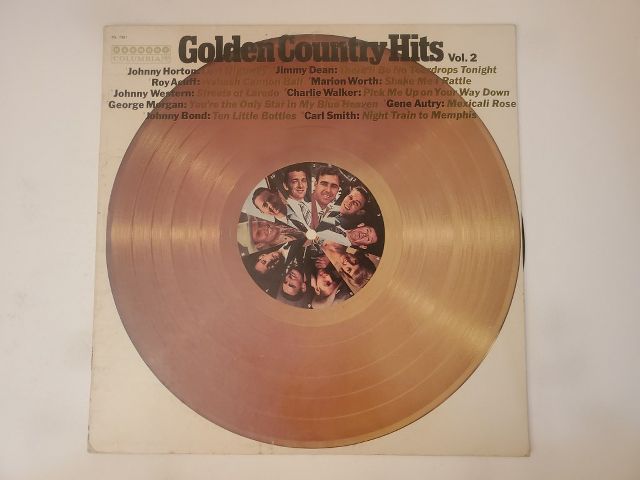 Various Artists Golden Country Hits Vol. 2 vinyl record