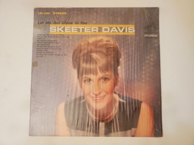 Skeeter Davis Let Me Get Close to You vinyl record