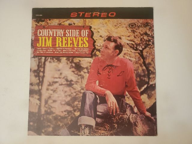 Jim Reeves Country Side of Jim Reeves vinyl record