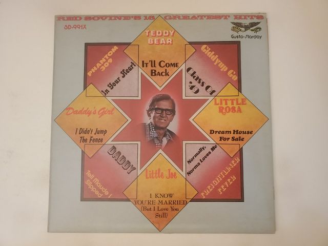 Red Sovine 16 Greatest Hits vinyl record