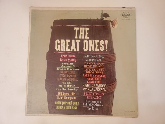 Various Artists The Great Ones! vinyl record
