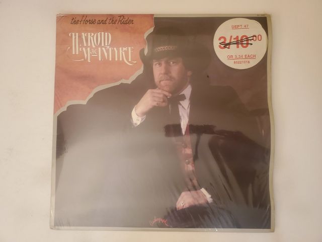 Harold MacIntyre The Horse and the Rider vinyl record