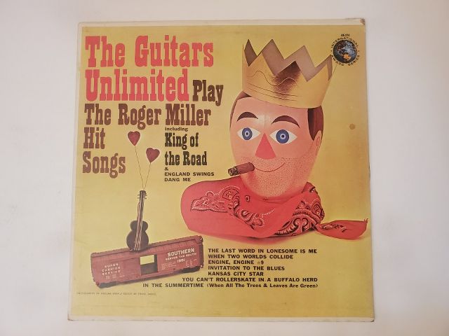 The Guitars Unlimited Play the Roger Miller Hit Songs vinyl record
