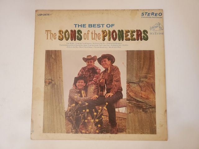 The Sons of the Pioneers The Best of The Sons of the Pioneers vinyl record