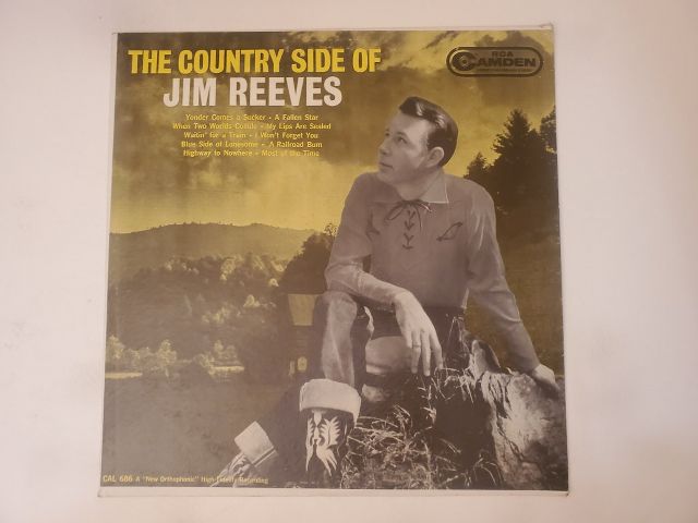 Jim Reeves The Country Side of Jim Reeves vinyl record