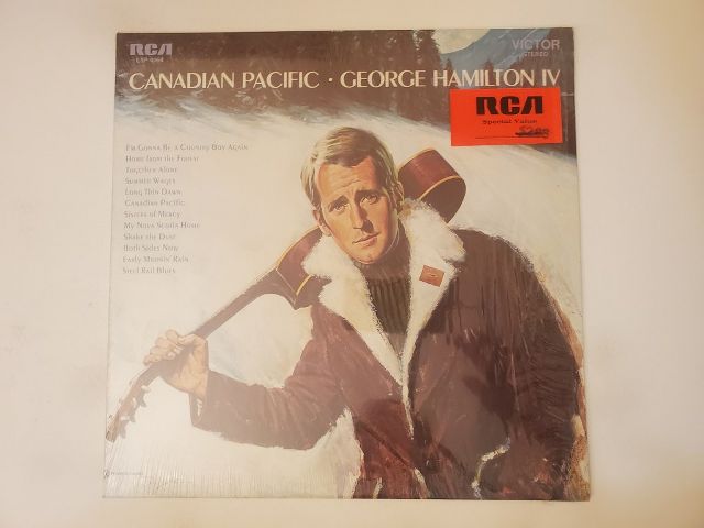 George Hamilton IV Canadian Pacific vinyl record