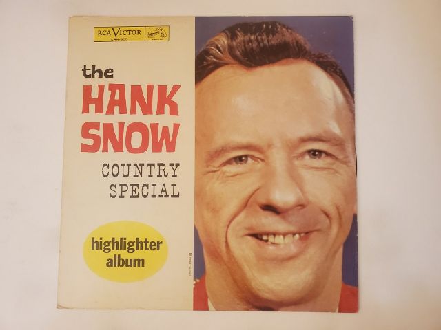 Hank Snow Country Special vinyl record
