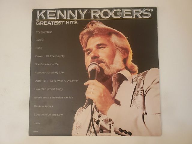 Kenny Rogers Greatest Hits vinyl record