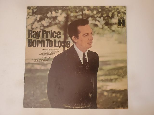 Ray Price Born to Lose vinyl record
