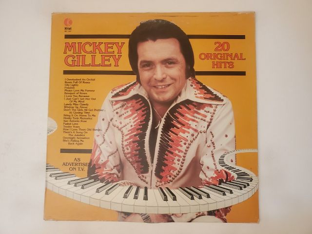 Mickey Gilley 20 Original Hits vinyl record