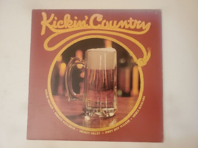 Various Artists Kickin' Country vinyl record