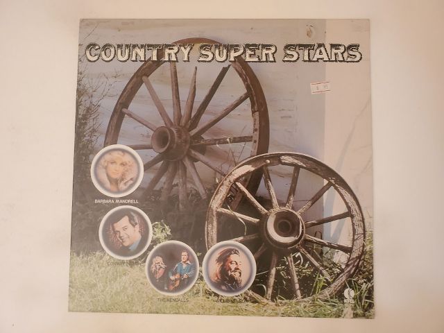 Various Artists Country Super Stars vinyl record