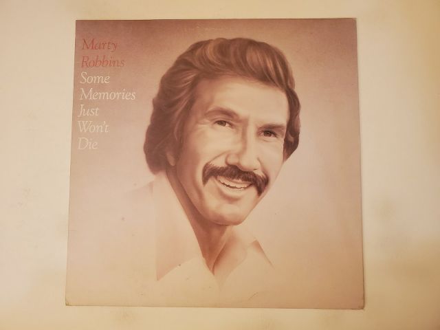 Marty Robbins Some Memories Just Won't Die vinyl record