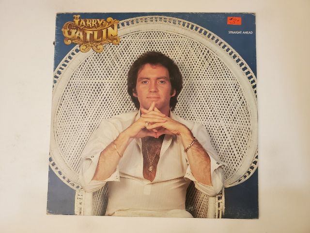Larry Gatlin Straight Ahead vinyl record