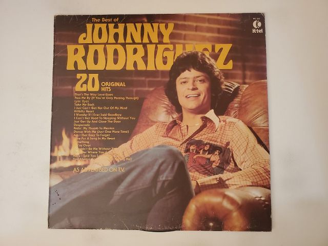 Johnny Rodriguez The Best of Johnny Rodriguez vinyl record