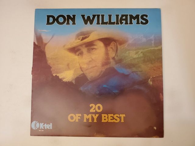Don Williams 20 of My Best vinyl record