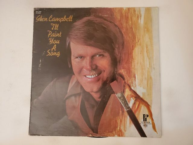 Glen Campbell I'll Paint You a Song vinyl record