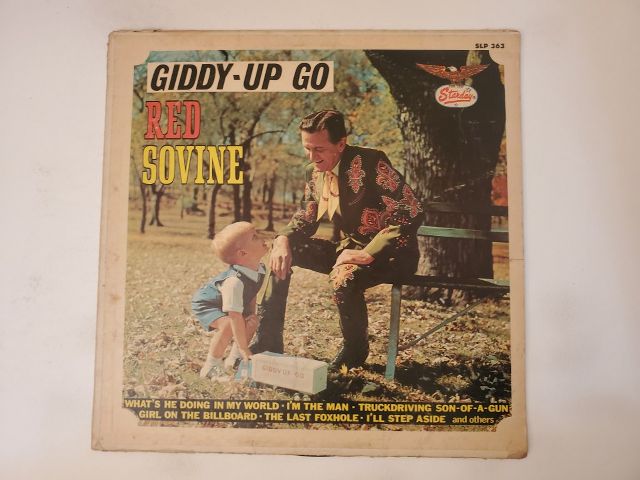 Red Sovine Giddy-Up Go vinyl record