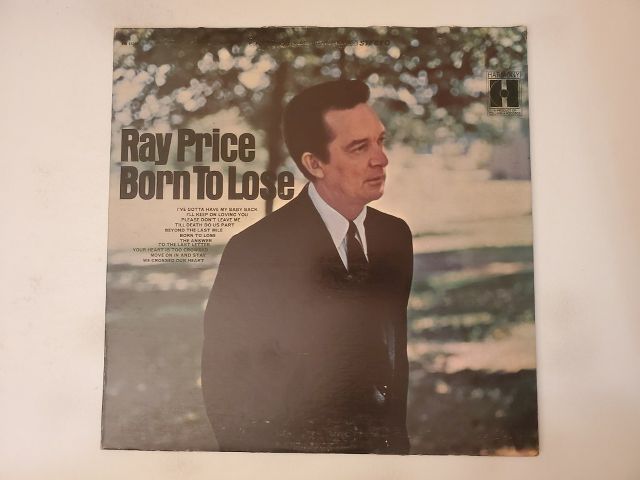 Ray Price Born to Lose vinyl record
