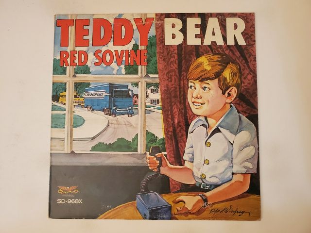 Red Sovine Teddy Bear vinyl record